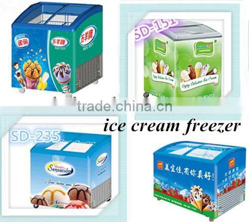 CHEST freezer,ice cream freezer