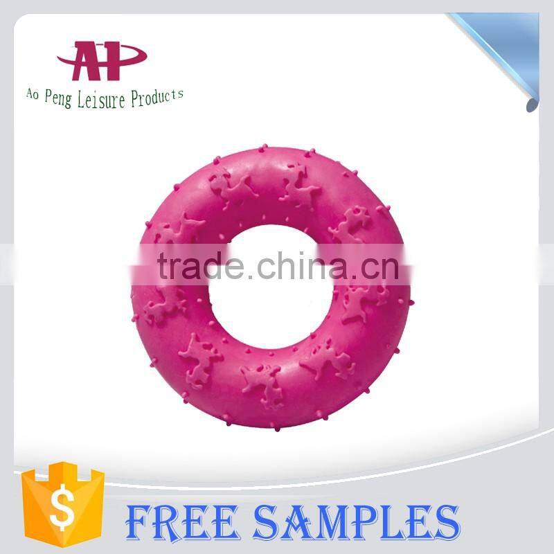 High Quality Pet Toys Circle Shape Dog Rubber Toys