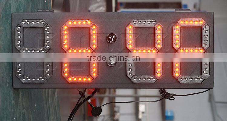 Iran 45Inch White Color 88:88 and 88:88:88 Time and temp led sign and digitals time clock