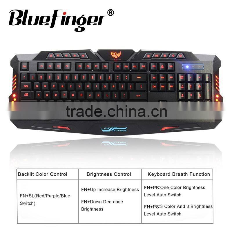 OEM USB Wired gaming keyboard with backlit on sale