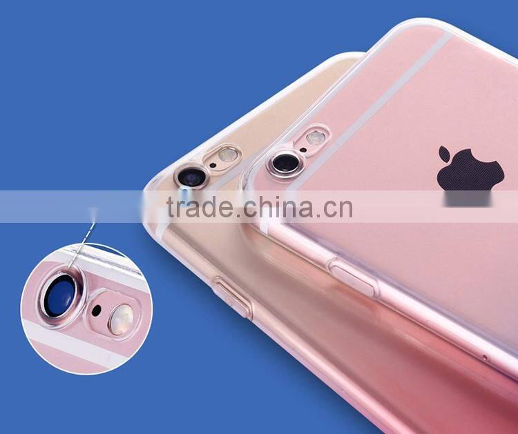 Ultra Thin Rainbow Color TPU Soft Cover Case for iPhone 6 6S 6Plus 6S Plus