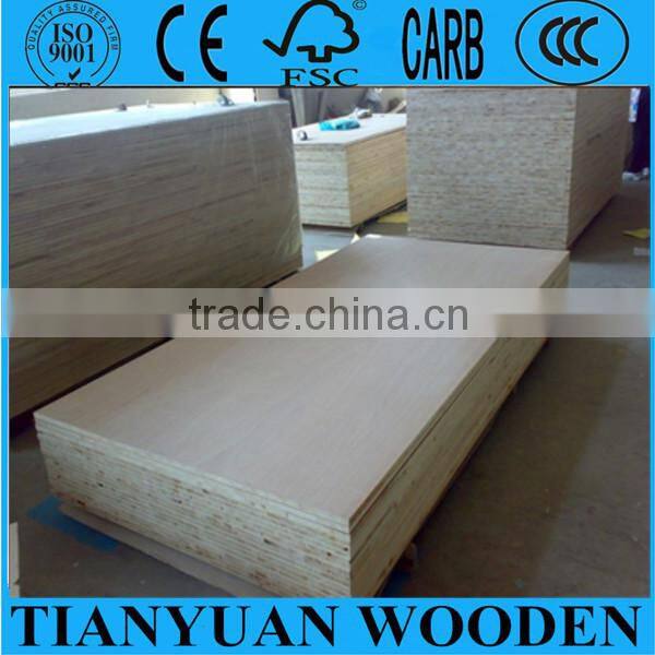 1220*2440*18mm Bintangor/Okoume Veneer Falcata Blockboard