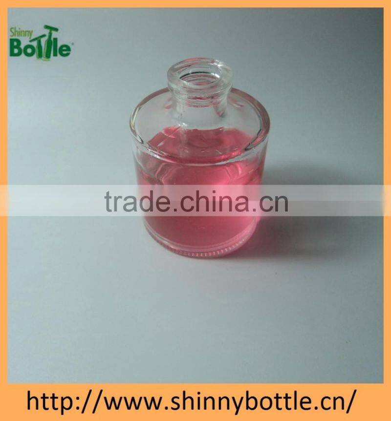 Home fragrance Aroma Diffuser with glass bottle and sola flower