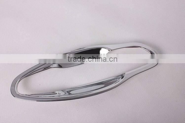 Door Handle Insert Bowl Cover Trim ABS Chrome 4 Pcs For Peu geot 308S Car Accessories 2015