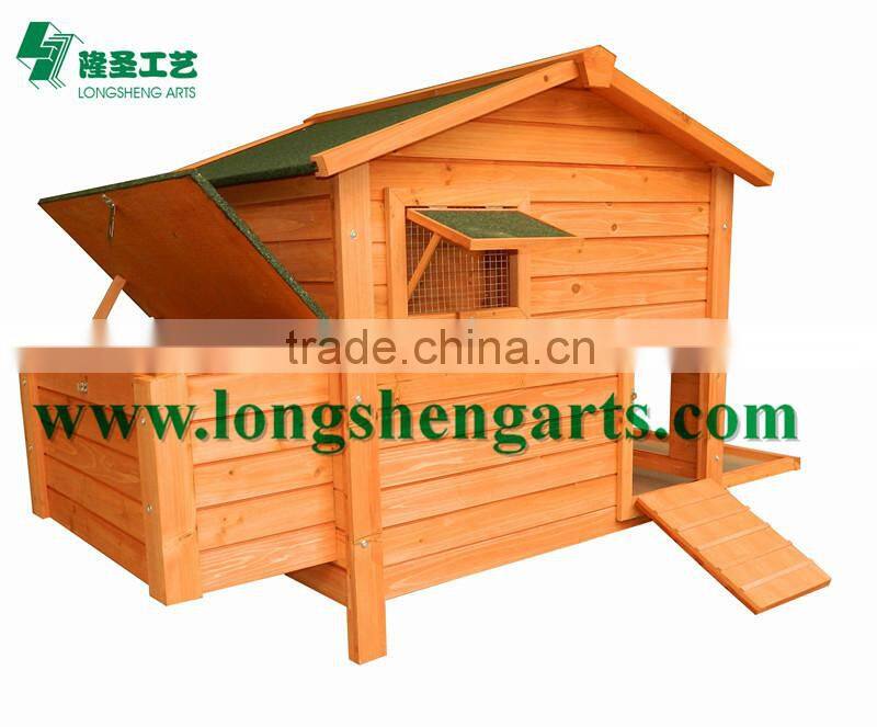 Deluxe Large Wooden egg pet house with double-deck