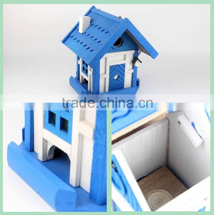 wooden pigeons bird house