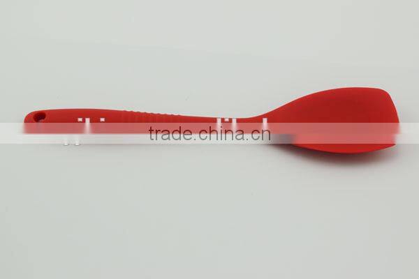 red color pastry &baking tools one piece silicone spatula