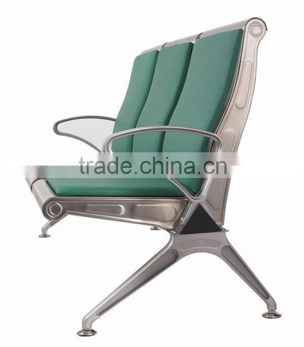 Expensive and Durable 304 stainless steel waiting row chairs