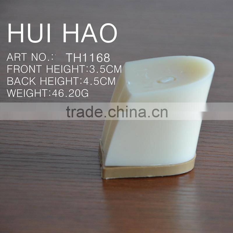 2016 fashion ABS lady shoe heel