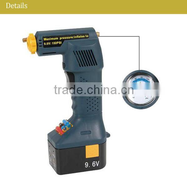 Hot sale 120psi 12v car Cordless screw air compressor