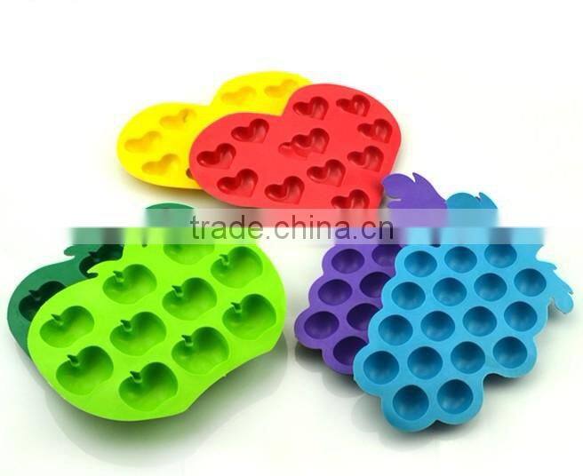 Customized creative silicone ice cube tray