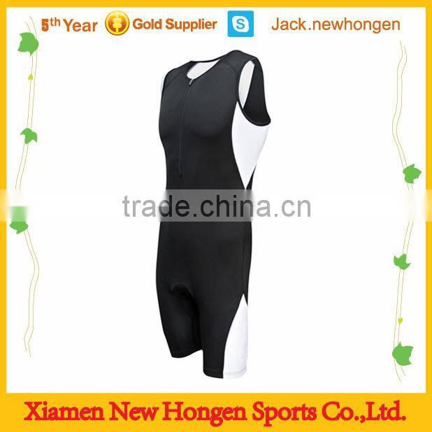 Slim fit triathlon skinsuit/triathlon wear/triathlon clothing