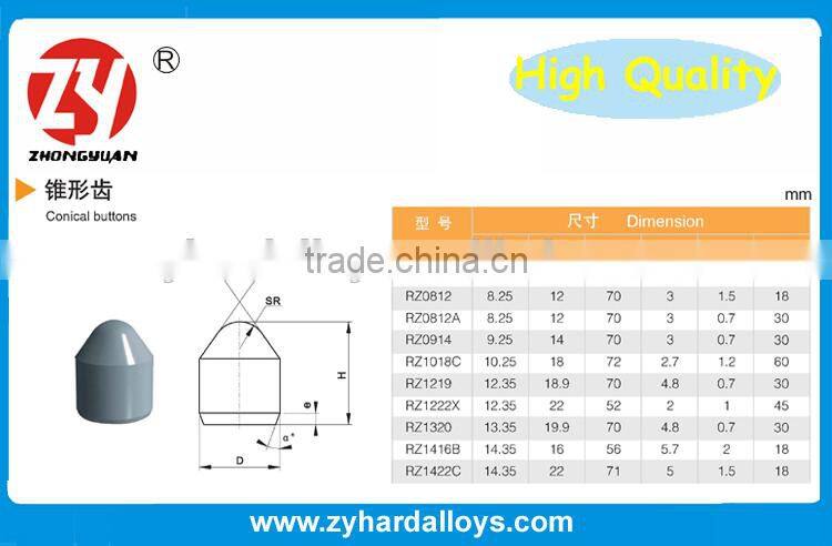 YG15 YG11C sintered k034 tungsten carbide bits