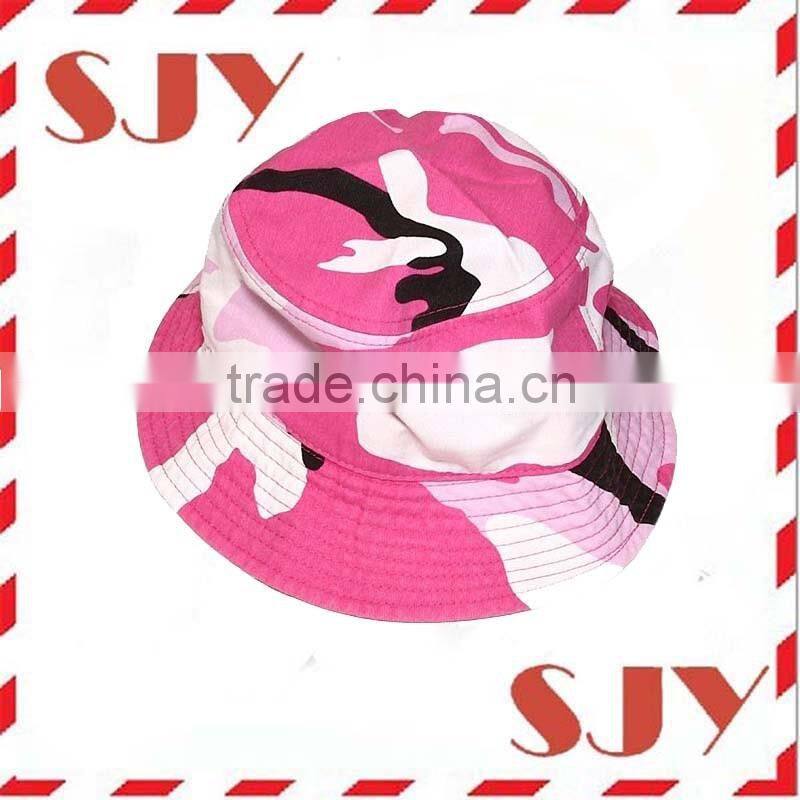 Unisex Cotton Cool Camouflage bucket hat wholesale