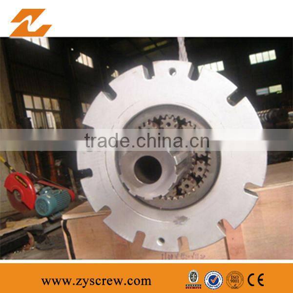 PVC planetary screw extruder planetary screw barrel for making PVC film sheet
