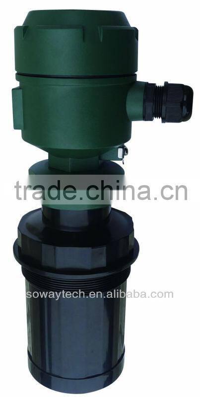 Ultrasonic sensor/level transmitter for level measurement