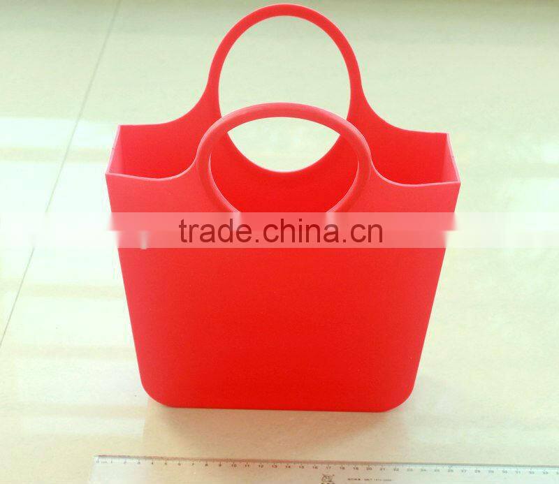 fashion jelly shopping jelly candy color bag