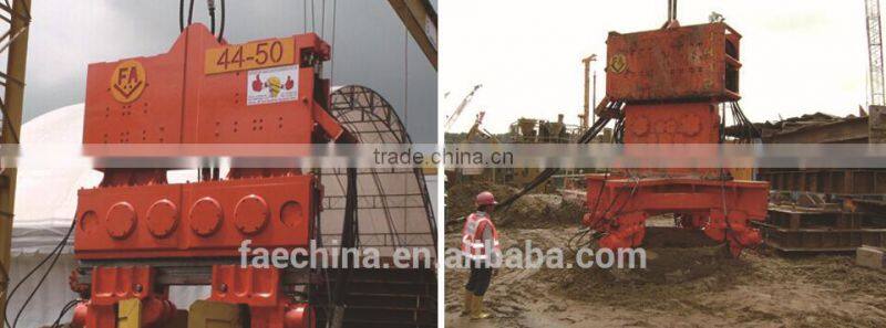 FAECHINA Profesional Hydraulic Vibratory Hammer Pile Driver for Guardrail