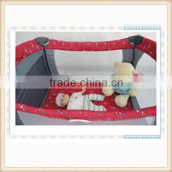 EN71 high quality folding baby travel crib multi-functional baby crib
