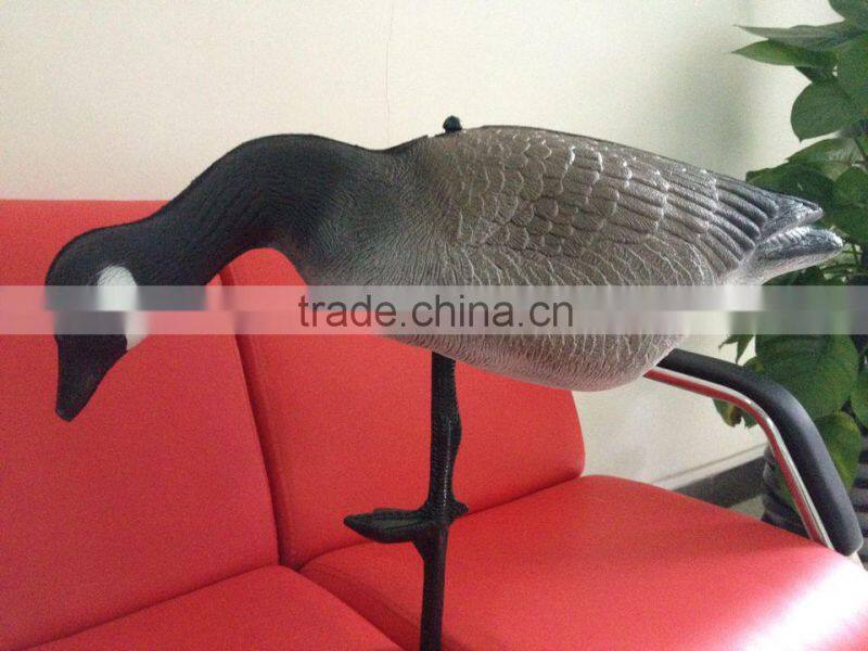Foam used feeding canada goose decoy for hunter hunting, weight 75g