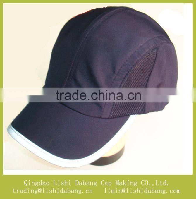 Lightweight comfortable fabric city sports cap Breathable mesh cap
