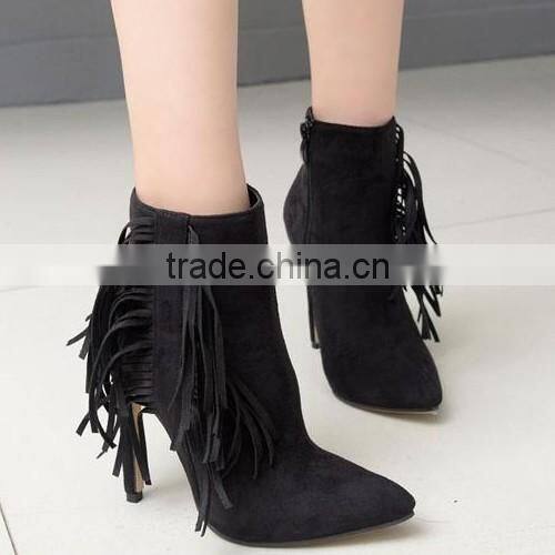 women ankle boots high quality shoes newest designs 2017 PF4417