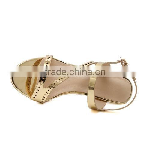 2016 New fashion middle heel sandals for hot-selling PL1701