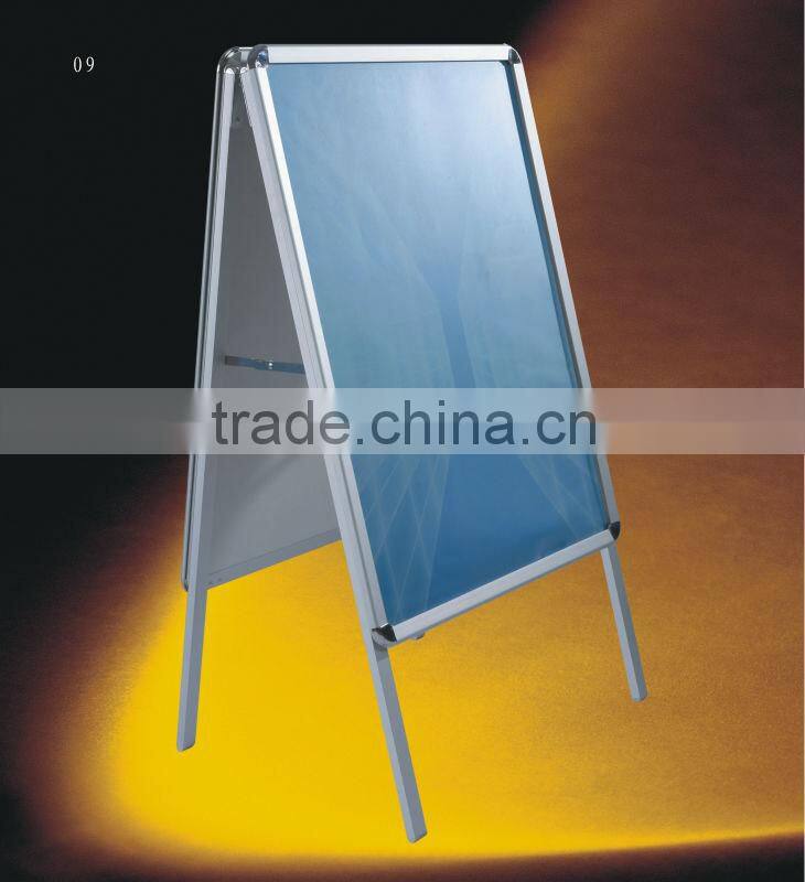 plastic poster board frames with double side for advertising
