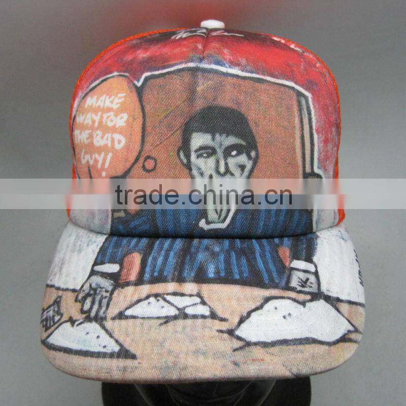 2014 Best Sale heat transfer printing cap
