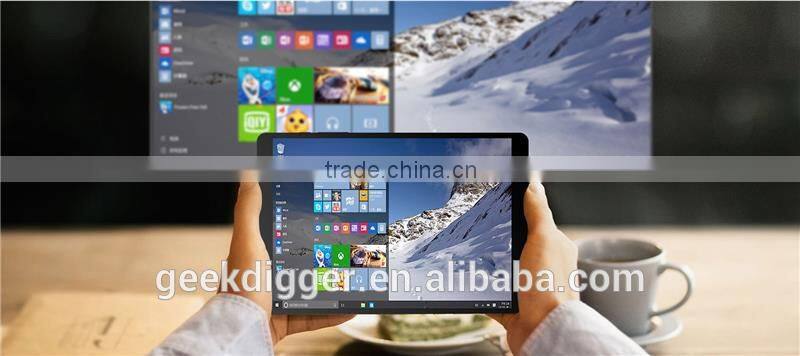 Teclast X89 Kindow Reader Tablet PC-BLACK/ Win 10 + Android 4.4 Intel Baytrail Z3735F Quad Core 1.33GHz 7.5 inch