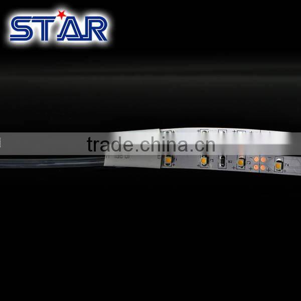 24v 3528 60led 2.4w warm white IP20 non waterproof led tape lights for indoor decoration