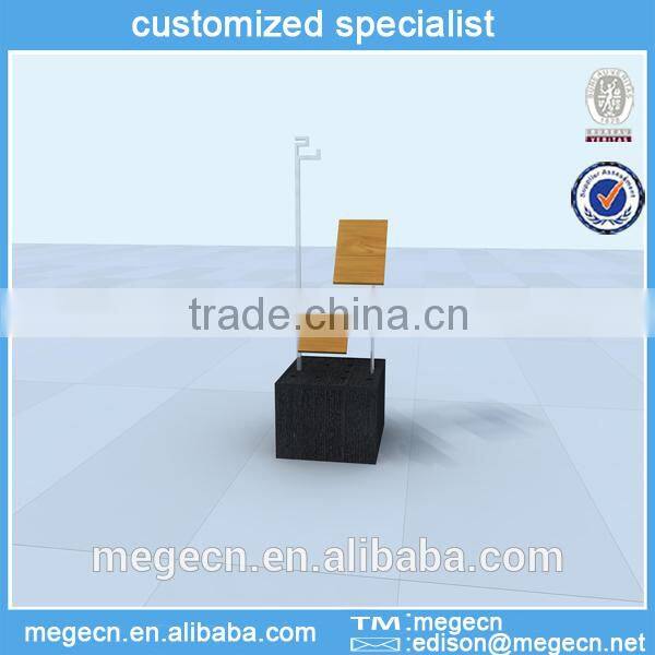 window display wooden clothes hanger rack