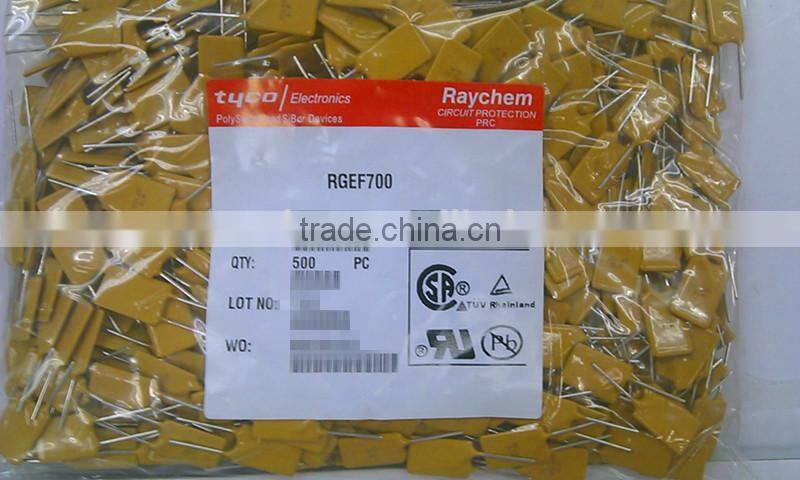 PPTC FUSE RGEF700 security and alarm systems protective