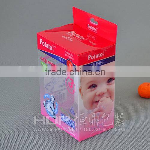 Clear PP plastic transparent folding box for baby care