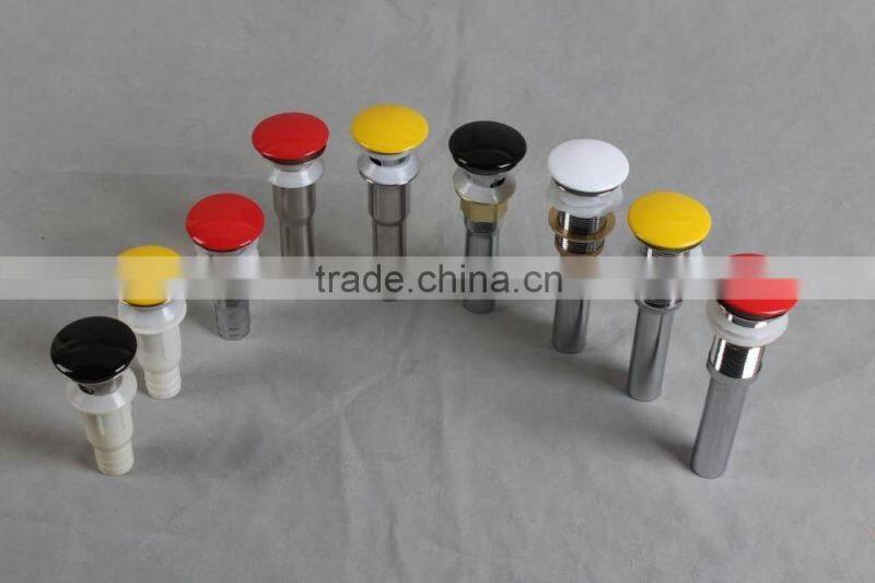 New design hot selling push down pop-up ceramics drainer