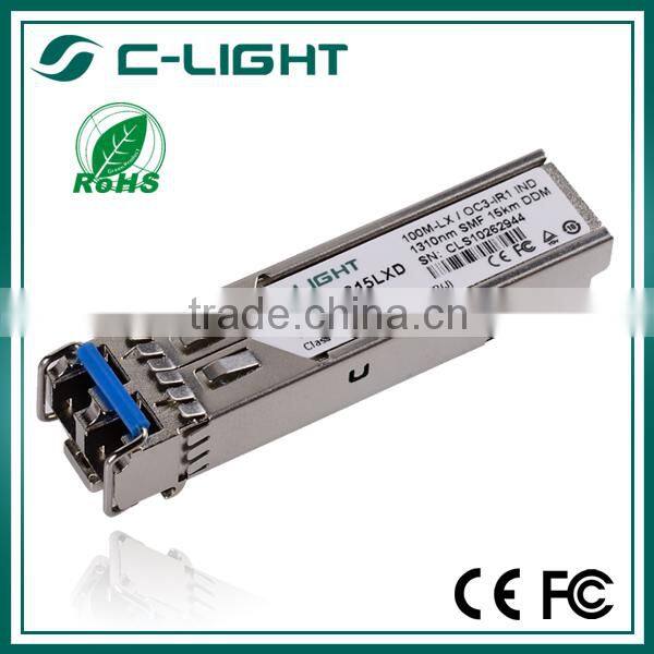 1310nm JUNIPER SFP Modules SFP-1FE-LX Compatible 3.3V 155M 15km SMF
