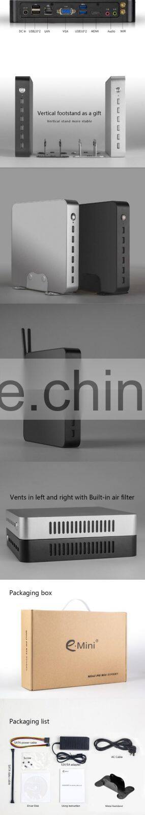 Realan High Quality Standard Fast Delivery H35S-i3H40T1 barebone Wholesaler mini desktop pc