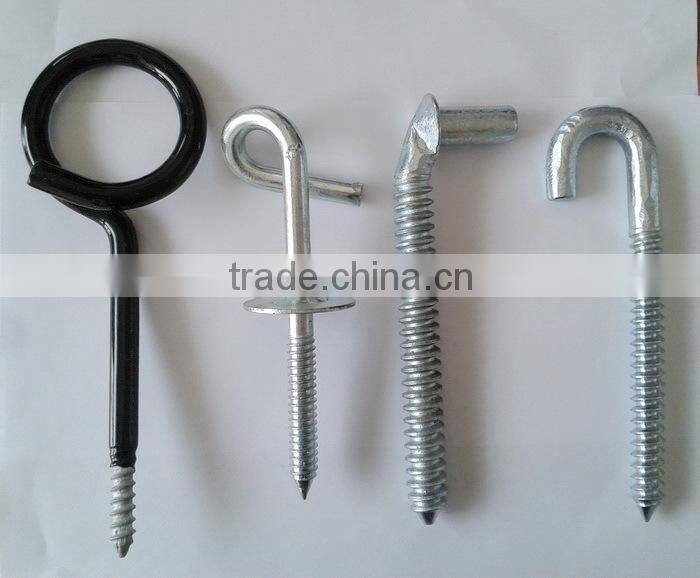 Non-standard galvanized or self color carbon steel wood screw