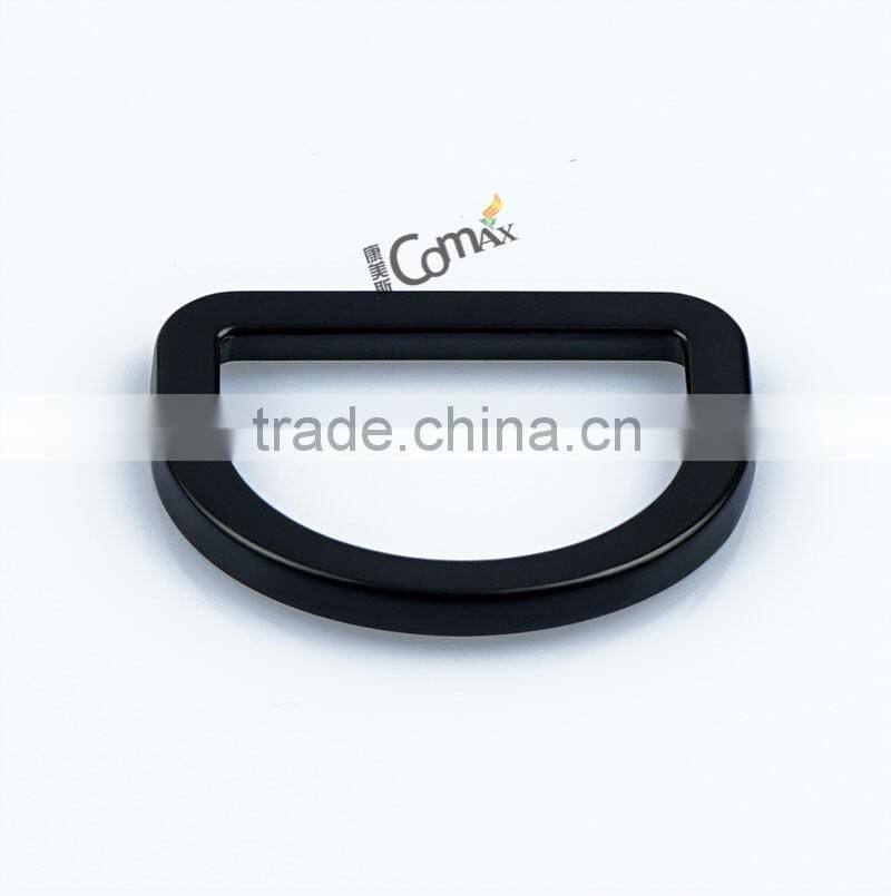 High End Gunmetal Metal D Ring