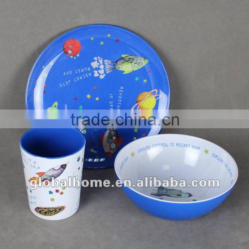 Christmas design melamine dinner set