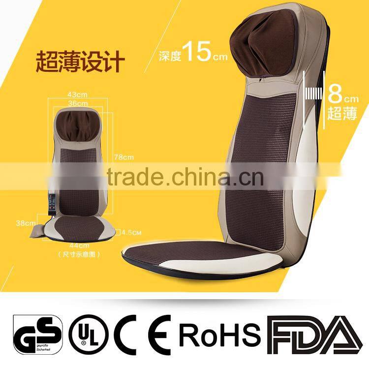 car shiatsu neck back massage cushion massage pillow shiatsu infrared massage cushion