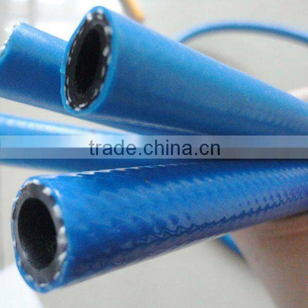 colorful PVC braided fiber reinforced net hose with logo