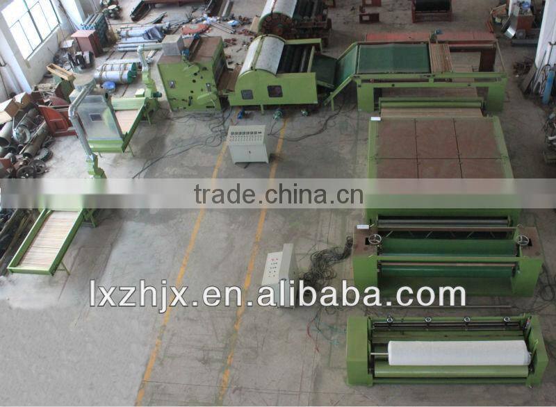 HFJ-250 nonwoven polyester fiber cross lapping machine/cross lapper machine