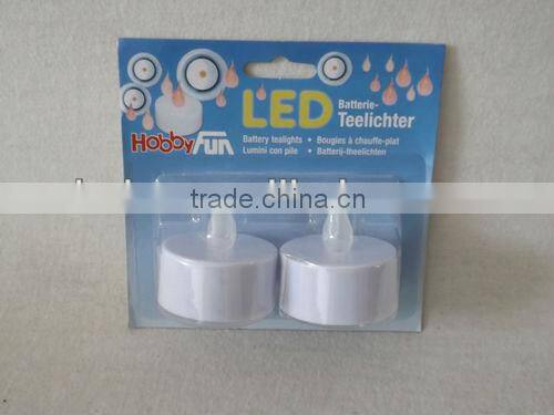 White LED Battery Tealight