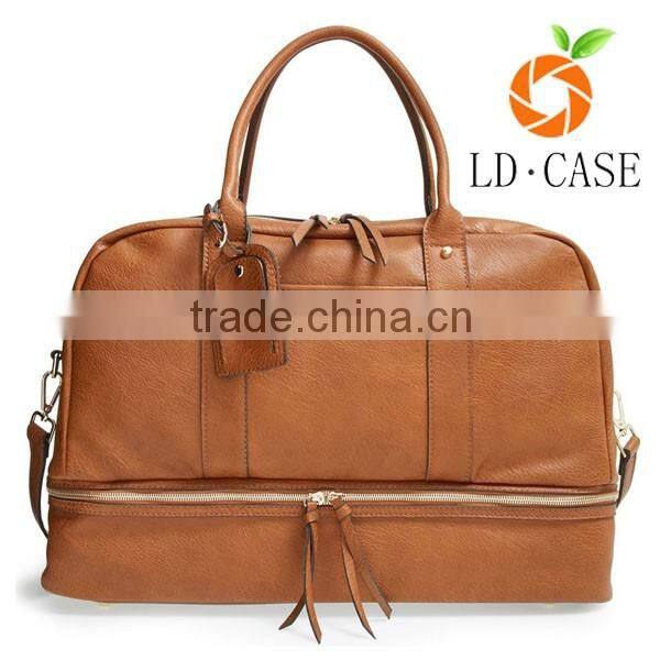 Men Women Leather Cosmetic Bags Make Up Travel bag