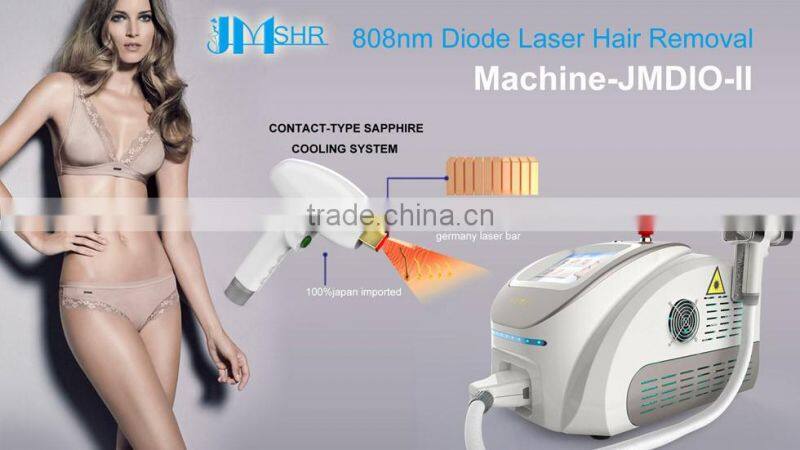 Big spot size hair removal laser machine with factory price