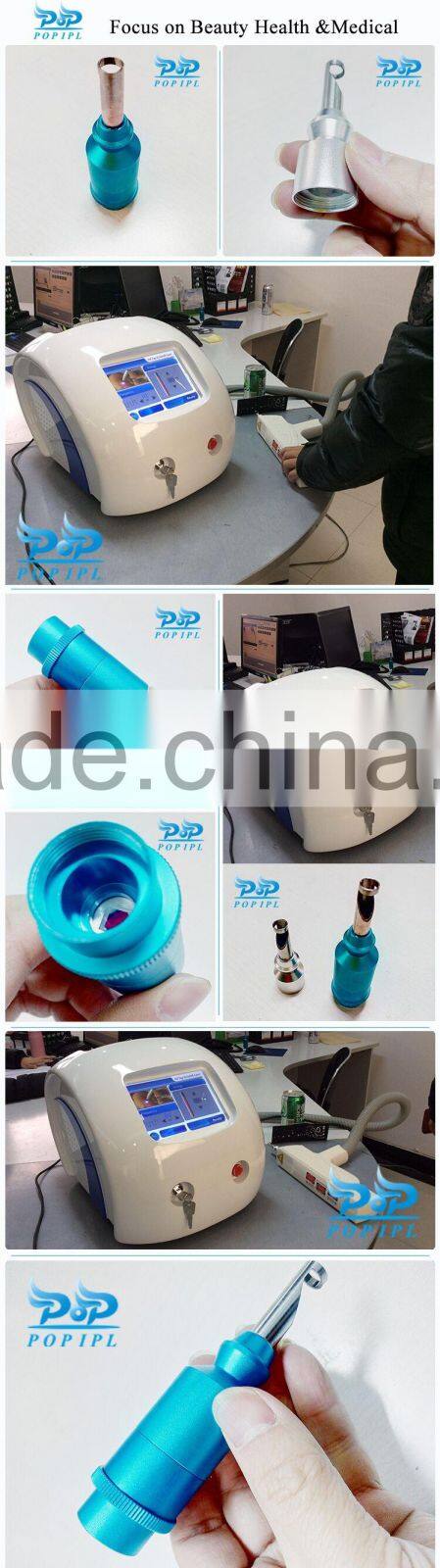 tatoo removal Laser SR hair removal multifunctional beauty machine1500mj with 10Hz Q switched nd yag laser machine POP-QL6 good