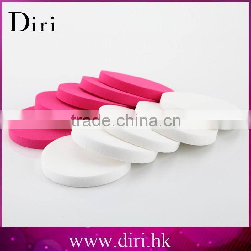 Amazon hot selling cosmetic puff round facial cleaning makeup puff cheap cosmetics sponge puff