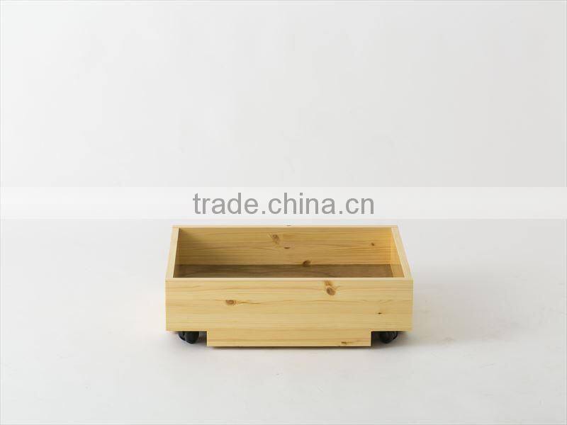 Perfect waterproof wooden planter box for Indoore Gardening