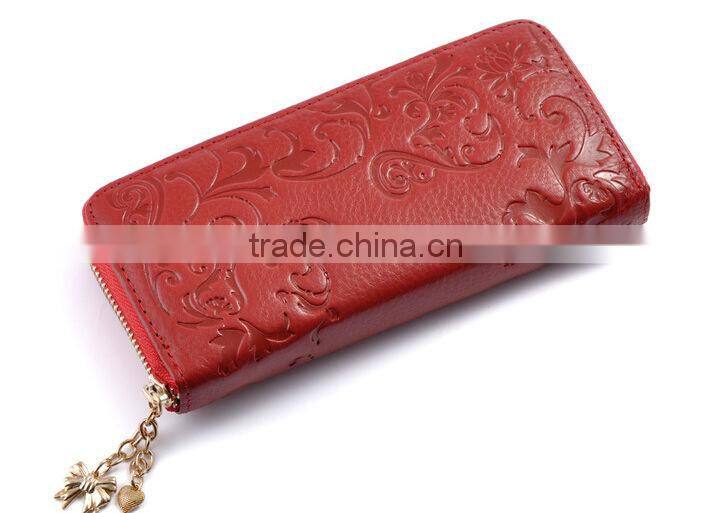 Vintage Style Women Ladies Genuine Leather Wallet Purse Clutch Phone Case Money Card Case